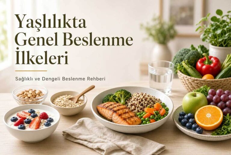 Yaşlılıkta beslenme nasıl olur?